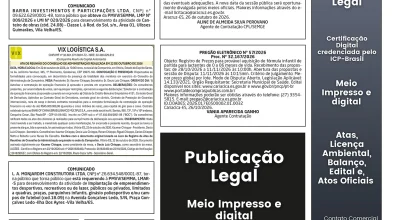Diário Oficial de 27 de outubro de 2026 divulga novas normas administrativas