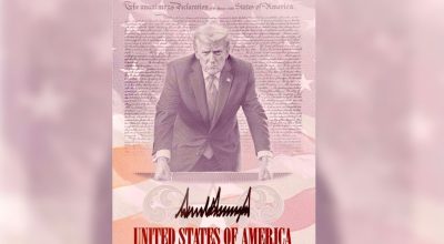 EUA lança passaporte comemorativo com imagem de Trump para celebrar 250 anos de independência