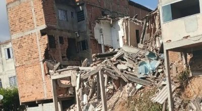 Explosão de botijão de gás provoca interdição de 13 residências em São Paulo