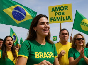Fernanda Bolsonaro se destaca na campanha de Flávio para conquistar o voto feminino