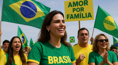 Fernanda Bolsonaro se destaca na campanha de Flávio para conquistar o voto feminino