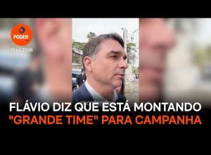 Flávio Bolsonaro anuncia formação de equipe para campanha presidencial