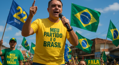 Flávio Bolsonaro intensifica campanha presidencial no Pará e Amazonas