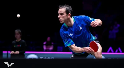 Hugo Calderano vence anfitrião e avança no Europe Smash na Suécia