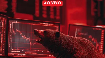 Ibovespa registra queda superior a 1% com pressão de PETR4 e instituições financeiras