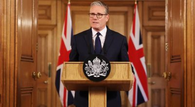 ministro do Reino Unido, Keir Starmer, nesta 2ª feira, segundo o "Guardian"