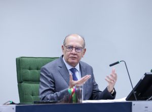 O ministro Gilmar Mendes, do STF, participa do Roda Viva da TV Cultura