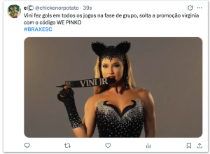 Meme Vini Jr. Copa