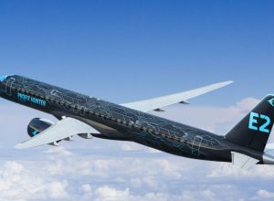 Jato E195-E2 (na imagem) teve 6 unidades entregues pela Embraer no 2º trimestre de 2026