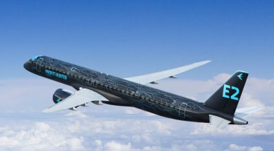 Jato E195-E2 (na imagem) teve 6 unidades entregues pela Embraer no 2º trimestre de 2026