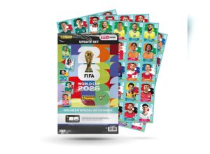 O produto tem cromos de 118 jogadores que não constavam na coleção original, mas foram convocados para o torneio