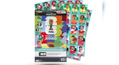 O produto tem cromos de 118 jogadores que não constavam na coleção original, mas foram convocados para o torneio