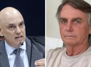 Reprodução/Rosinei Coutinho/STF/Agência Brasil e Reprodução/Instagram @jairmessiasbolsonaro