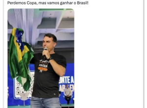 Flávio e Eduardo Bolsonaro responsabilizam PT pela eliminação do Brasil na Copa de 2026