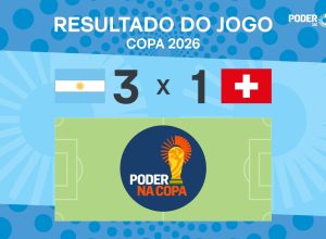A seleção da Argentina venceu a da Suíça neste sábado (11.jul.2026) por 3 a 1 e garantiu vaga na semifinal da Copa do Mundo de 2026