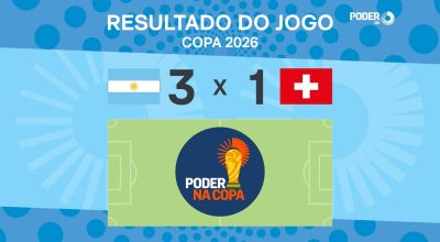 A seleção da Argentina venceu a da Suíça neste sábado (11.jul.2026) por 3 a 1 e garantiu vaga na semifinal da Copa do Mundo de 2026