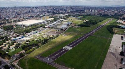 Aeroporto Campo de Marte, na zona norte de São Paulo • Divulgação/Infraero