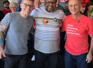 al da liderança petista chamou a atenção dos analistas: as imagens do evento rev