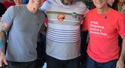 al da liderança petista chamou a atenção dos analistas: as imagens do evento rev