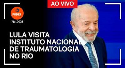 Lula realiza visita ao Instituto Nacional de Traumatologia no Rio de Janeiro