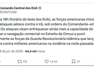 EUA intensificam ataques aéreos contra forças iranianas após mortes de militares na Jordânia