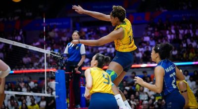 Brasil inicia disputa nas quartas de final da Liga das Nações Feminina de Vôlei