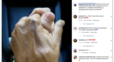 Milton Nascimento recebe alta e retorna para casa após tratamento de pneumonia