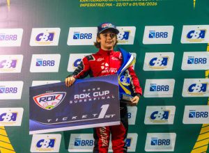 Joaquim Emerick conquista Copa Brasil de Kart e avança para campeonato mundial na Itália