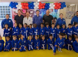 Judô Escolar Kids atinge 400 crianças em Vila Velha e promove festival