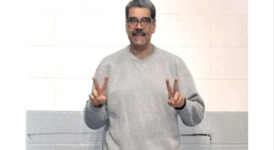 Maduro publica fotos sorridente da prisão nos EUA com mensagem de esperança