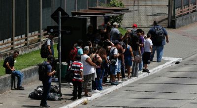 Paralisação de motoristas afeta transporte na zona sul de São Paulo