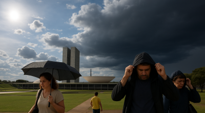 Previsão do tempo para Brasília: sol pela manhã e chuvas à tarde e à noite