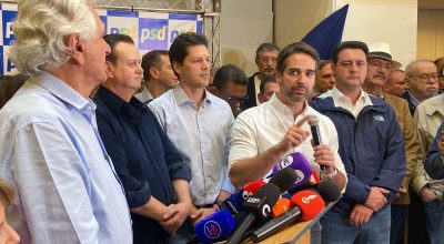 PSD oficializa candidatura de Caiado à presidência e critica adversários