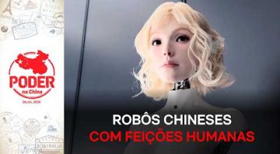 Robôs humanóides impressionam em feira de tecnologia na China