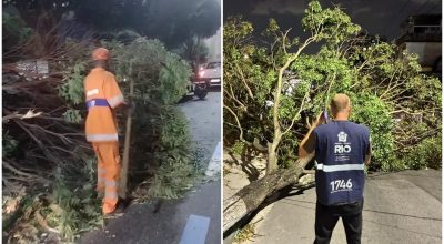 Vendaval devastador causa mortes e destruição no Rio de Janeiro