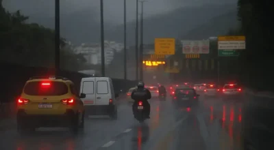 Ventania e chuvas fortes preocupam moradores do Rio nesta terça-feira