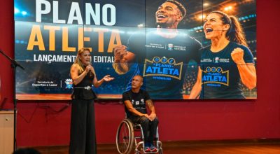 Vitória apresenta investimento de R$ 1 milhão no Plano Atleta 2026 para apoiar esportistas