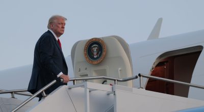 Voo secreto de Trump revela preocupações com ameaças do Irã